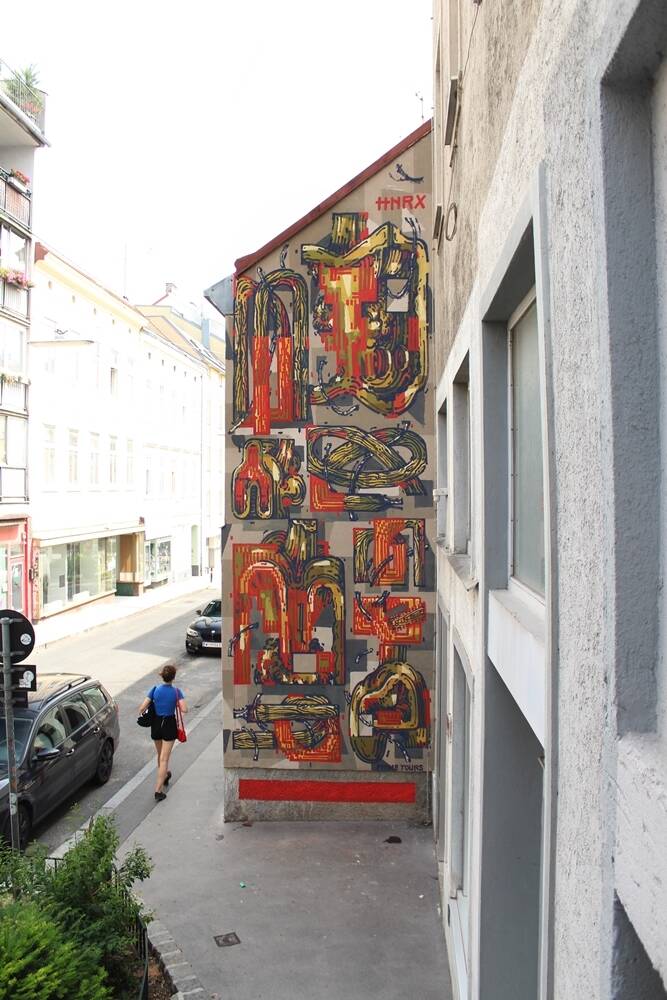 HNRX hnrx Innsbruck Graffiti Graffitikuenstler Streetart Muralart Auftraege Tirol Hamburg Deutschland Oesterreich