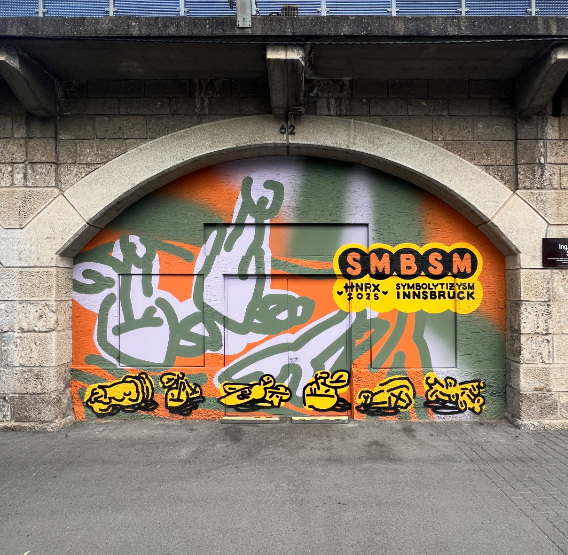 Fassadenkunst Fassadenbemalung Graffitiartist Wandkunst Werbewand Graffitiworkshop HNRX Design Innsbruck Design Kunst Kultur hnrx Grafikdesigner Grafikkunst Graffitidesign